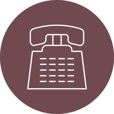 Web Kullanımı için Telefon Simgesi, Vektör Resimleri Çevir