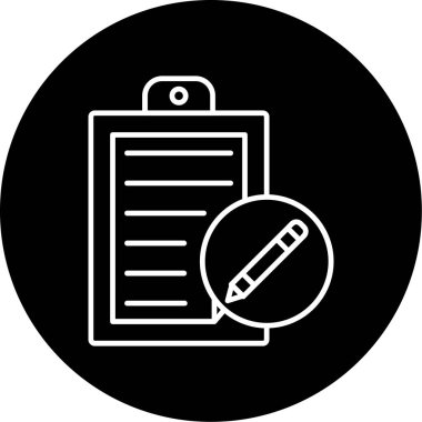 Web Kullanımı için Kayıt Simgesi, Vektör İllüstrasyonu