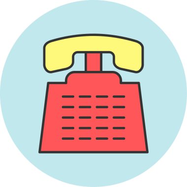 Web Kullanımı için Telefon Simgesi, Vektör Resimleri Çevir