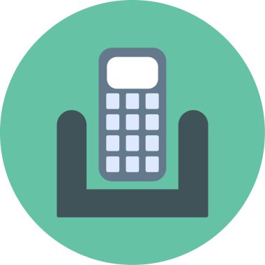 Web Kullanımı için Kablosuz Telefon Simgesi, Vektör Resimleri