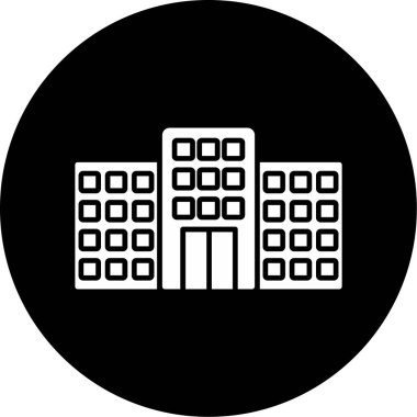 Web Kullanımı için Ofis Simgesi, Vektör İllüstrasyonu