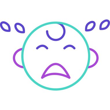 Ağlayan Simge, Web Kullanımı için Vektör Resimleri