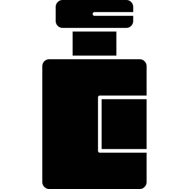 Web Kullanımı için Vial Simgesi, Vektör İllüstrasyonu