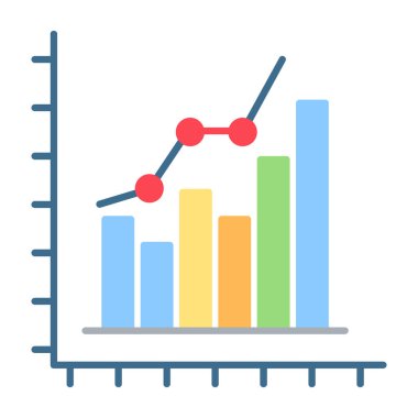 Web Kullanımı için grafik simgesi, Vektör İllüstrasyonu