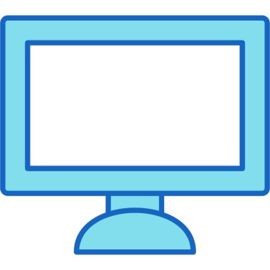 Web Kullanımı için Bilgisayar Simgesi, Vektör İllüstrasyonu