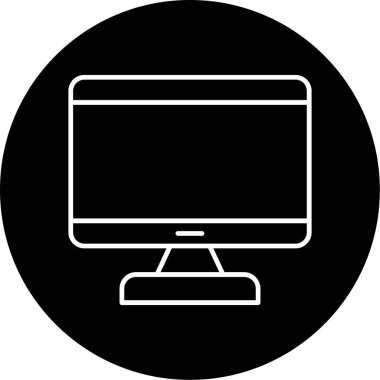 Web Kullanımı için Simge İzle, Vektör İllüstrasyonu