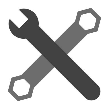 Web Kullanımı için Araç Simgesi, Vektör İllüstrasyonu