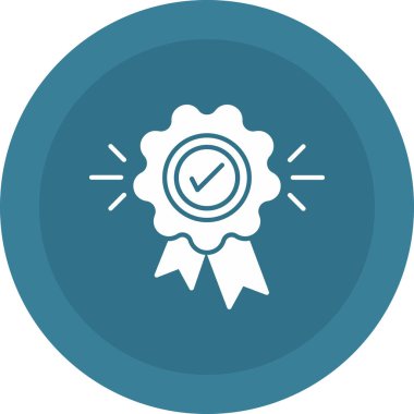 Web Kullanımı için Garanti Simgesi, Vektör İllüstrasyonu