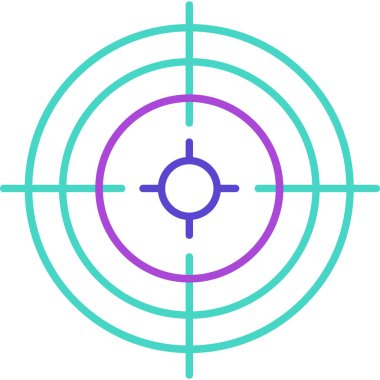 Web Kullanımı için Hedef Simgesi, Vektör Resimleri