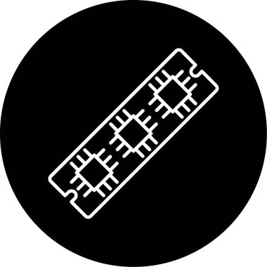 Ram Bellek Simgesi, Web Kullanımı için Vektör Resimleri