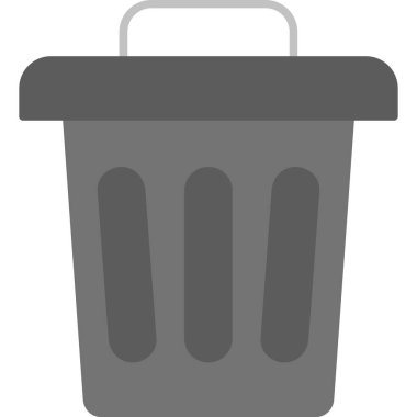 Bin Simge, Web Kullanımı için Vektör İllüstrasyonu