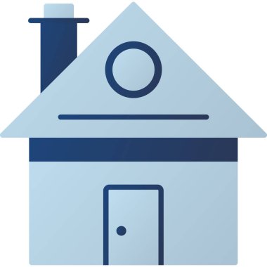 Web Kullanımı için Ev Simgesi, Vektör İllüstrasyonu