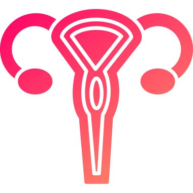 Web kullanımı için Rahim Simgesi, Vektör İllüstrasyonu