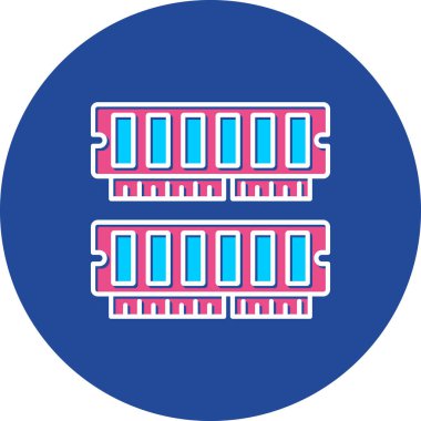 Ram Simgesi, Web Kullanımı için Vektör İllüstrasyonu