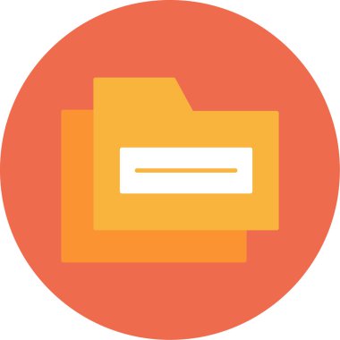 Web Kullanımı için Dizin Simgesi, Vektör İllüstrasyonu