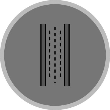 Web Kullanımı için Yol Simgesi, Vektör İllüstrasyonu