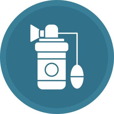 Web Kullanımı için Göğüs Pompası Simgesi, Vektör İllüstrasyonu