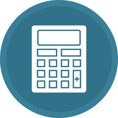 Web Kullanımı için Hesap Makinesi Simgesi, Vektör Resimleri