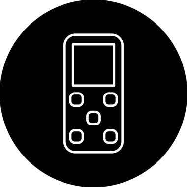 Web Kullanımı için Telefon Simgesi, Vektör İllüstrasyonu