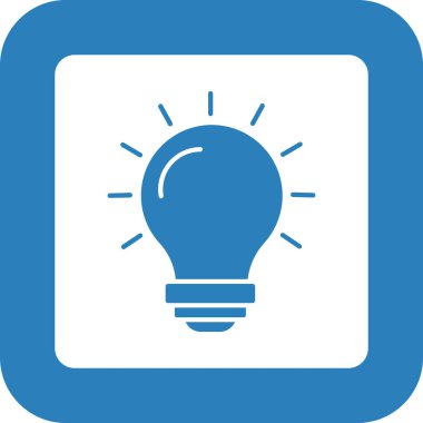 Web Kullanımı için hafif Simge, Vektör İllüstrasyonu