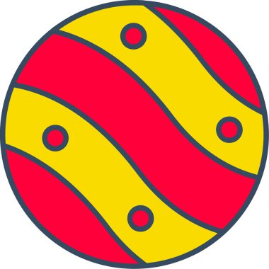 Mars Simgesi, Web Kullanımı için Vektör İllüstrasyonu