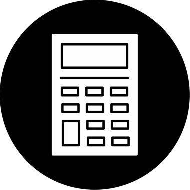 Web Kullanımı için Hesap Makinesi Simgesi, Vektör Resimleri