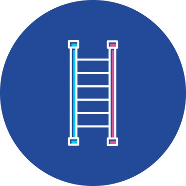 Web kullanımı için Merdiven Simgesi, Vektör İllüstrasyonu