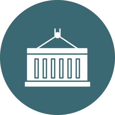 Web Kullanımı için Taşıyıcı Simgesi, Vektör İllüstrasyonu