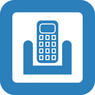 Web Kullanımı için Kablosuz Telefon Simgesi, Vektör Resimleri