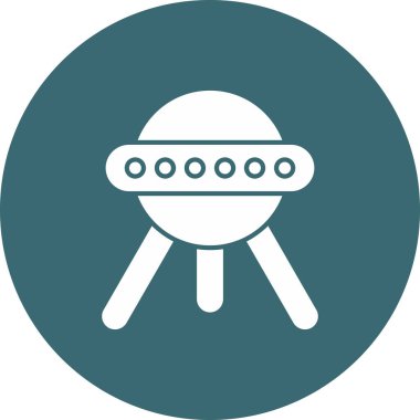 Sputnik Simgesi, Web Kullanımı için Vektör Resimleri