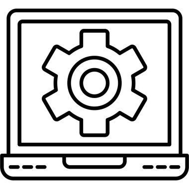 Ayarlar. svg Simgesi, Web Kullanımı için Vektör İllüstrasyonu