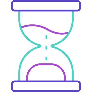 Web Kullanımı için Kum İzleme Simgesi, Vektör İllüstrasyonu