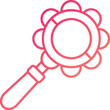 Web Kullanımı için Çıngırak Simgesi, Vektör İllüstrasyonu