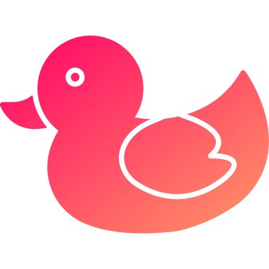 Kauçuk Ördek Simgesi, Web Kullanımı için Vektör Resimleri