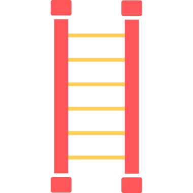 Web kullanımı için Merdiven Simgesi, Vektör İllüstrasyonu