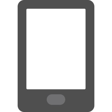 Web Kullanımı için Tablet Simgesi, Vektör İllüstrasyonu