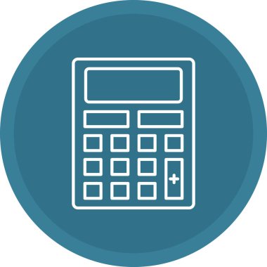 Web Kullanımı için Hesap Makinesi Simgesi, Vektör Resimleri
