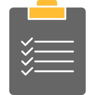 Web Kullanımı için Pano Simgesi, Vektör İllüstrasyonu