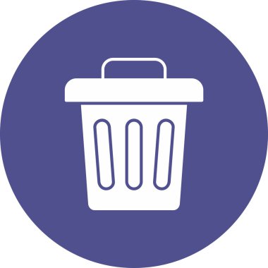 Bin Simge, Web Kullanımı için Vektör İllüstrasyonu