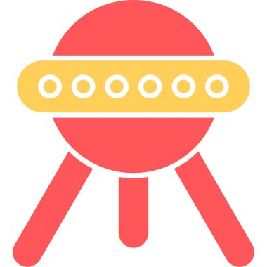 Sputnik Simgesi, Web Kullanımı için Vektör Resimleri