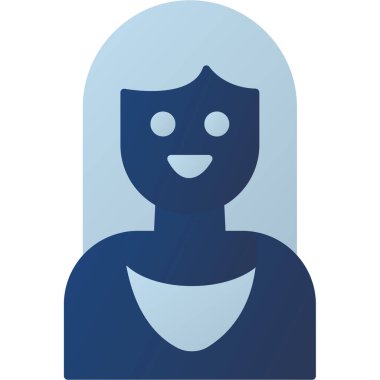 Ana Simge, Web Kullanımı için Vektör İllüstrasyonu