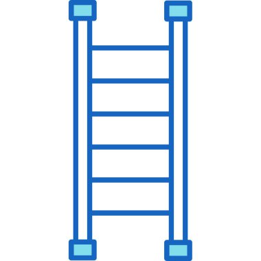 Web kullanımı için Merdiven Simgesi, Vektör İllüstrasyonu