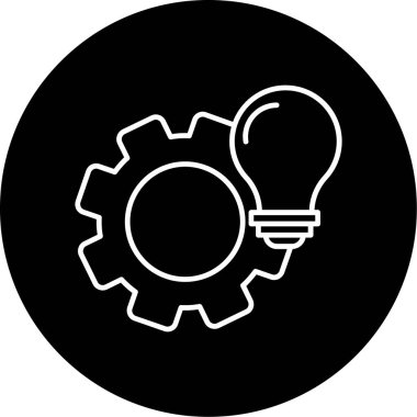 Web Kullanımı için Vektör İllüstrasyonu Gear Simgesi