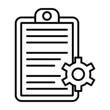 Proje. svg Simgesi, Web Kullanımı için Vektör İllüstrasyonu