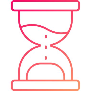 Web Kullanımı için Kum İzleme Simgesi, Vektör İllüstrasyonu