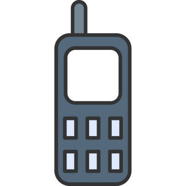 Web Kullanımı için Nokia Simgesi, Vektör İllüstrasyonu