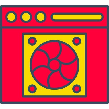 Web Kullanımı için Web Simgesi, Vektör İllüstrasyonu