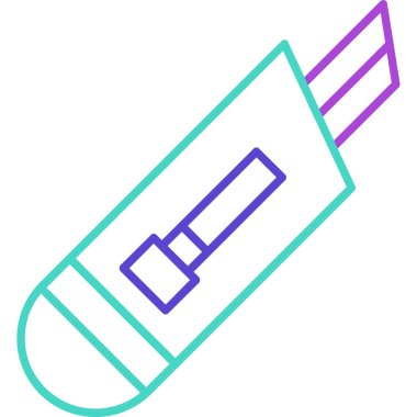 Web Kullanımı İçin Kesici Simgesi, Vektör İllüstrasyonu