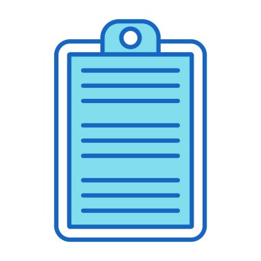 Web Kullanımı için Pano Simgesi, Vektör İllüstrasyonu