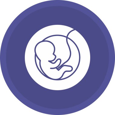 Fetüs Simgesi, Web Kullanımı için Vektör Resimleri